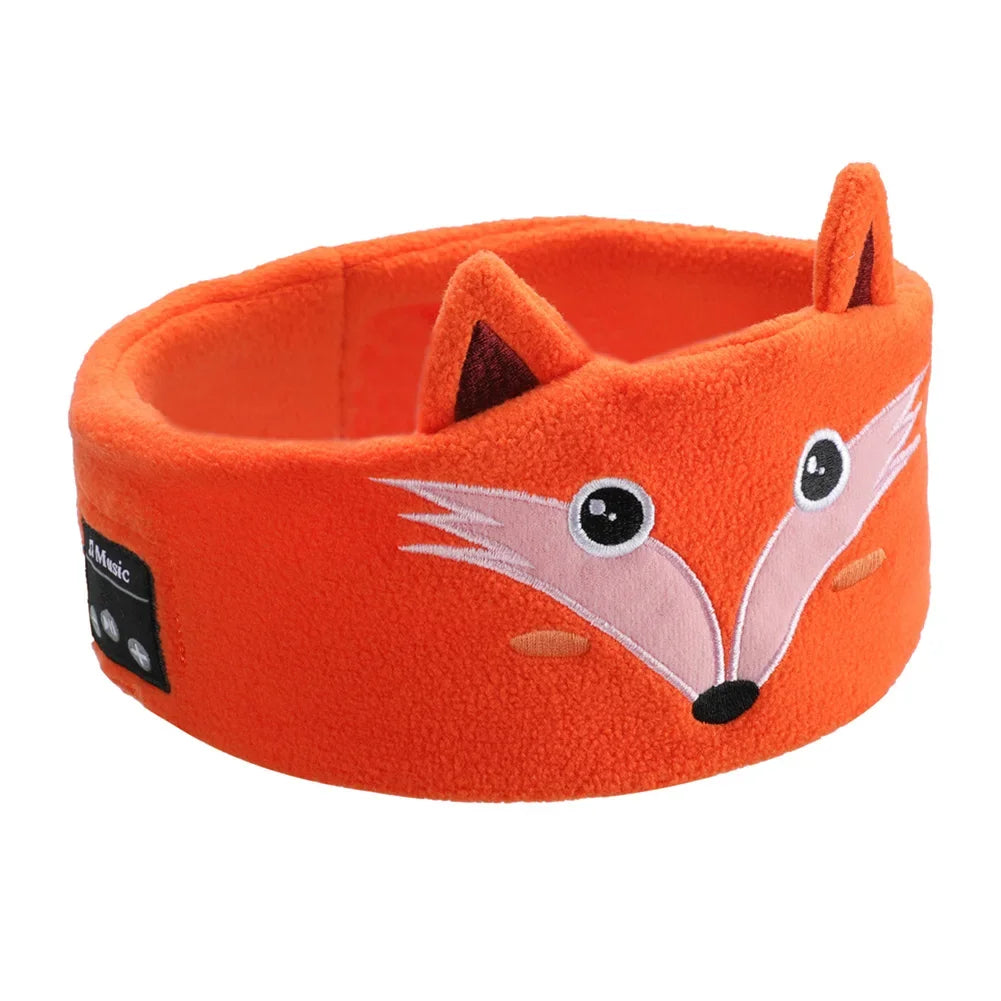 Kids' Comfortable Wireless Animal Eye Mask Headphones | Fun Design