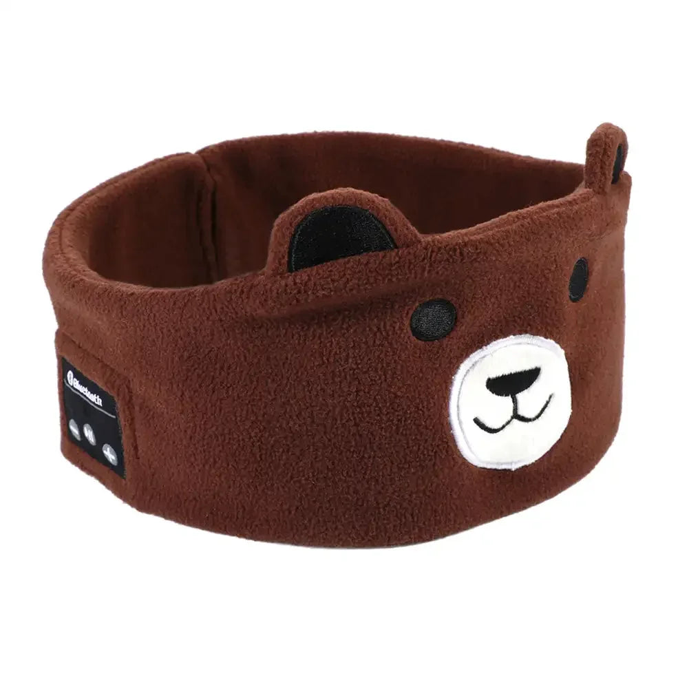 Kids' Comfortable Wireless Animal Eye Mask Headphones | Fun Design