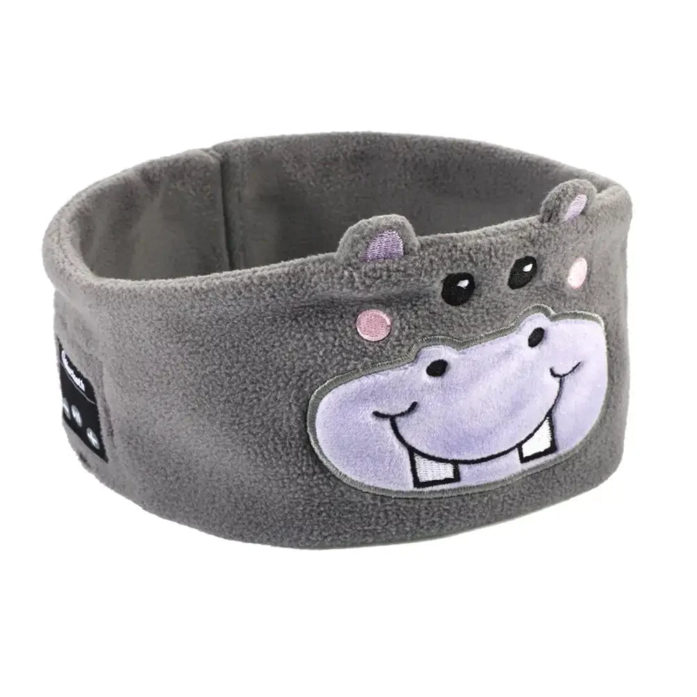 Kids' Comfortable Wireless Animal Eye Mask Headphones | Fun Design