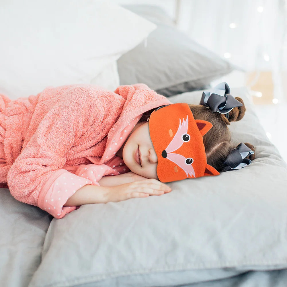 Kids' Comfortable Wireless Animal Eye Mask Headphones | Fun Design