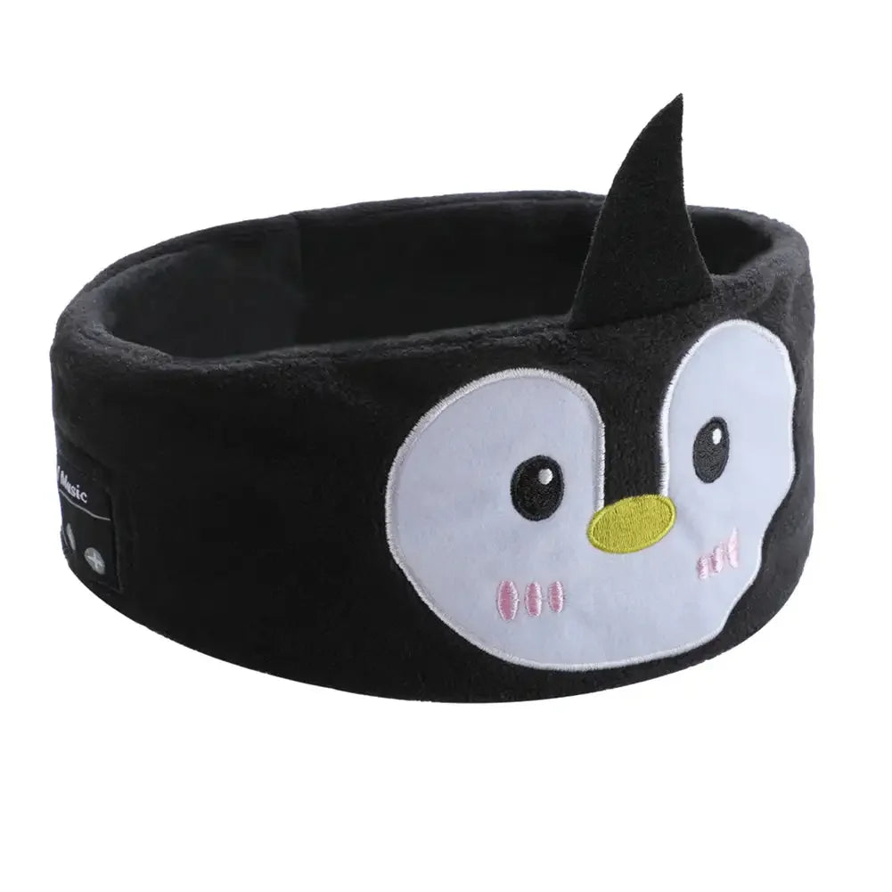 Kids' Comfortable Wireless Animal Eye Mask Headphones | Fun Design