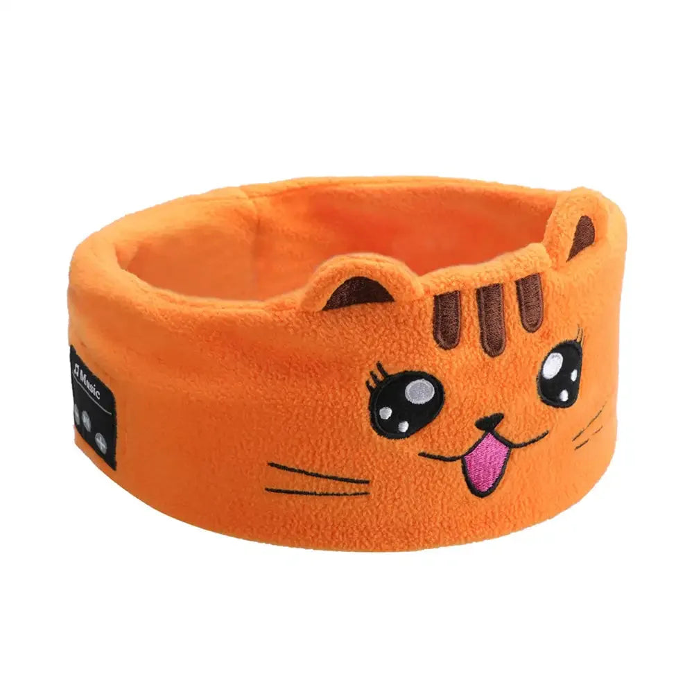 Kids' Comfortable Wireless Animal Eye Mask Headphones | Fun Design