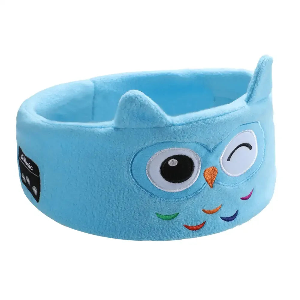 Kids' Comfortable Wireless Animal Eye Mask Headphones | Fun Design